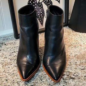 Vince Camuto Black Heeled Booties